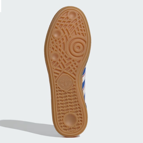 NWT Adidas Handball Spezial Shoes Blue / Cloud White / Better Scarlet Womens 5.5 - Picture 3 of 10